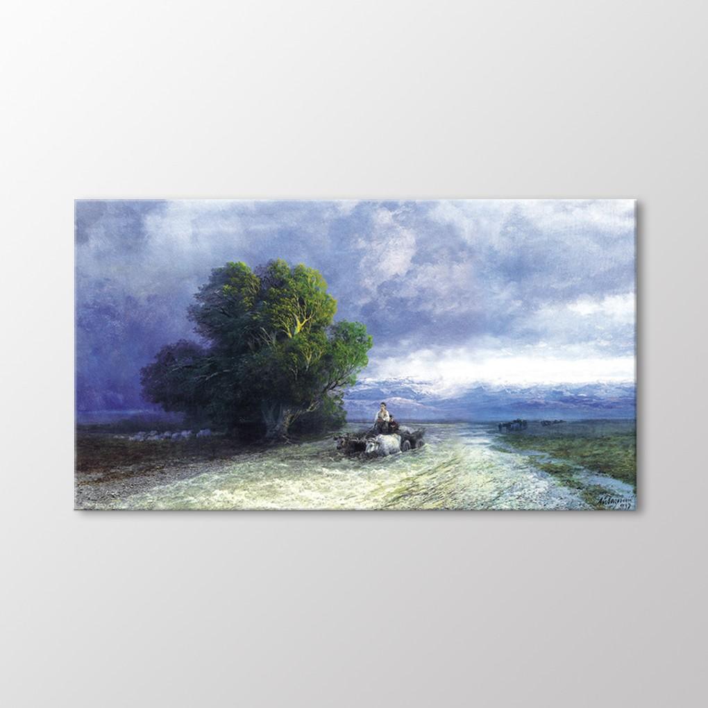 Бумага, пересекающая затопленную равнину, 1897 г. Живопись
Бумага, пересекающая затопленную равнину, 1897 г. Живопись