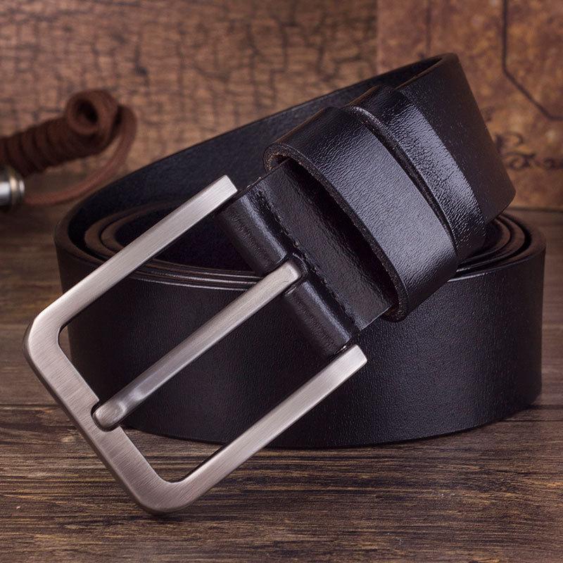 Men S Belt Pure Cowhide Pin Buckle Belt Leather Belt High-Quality Cowhide Casual 125cm темно-коричневого кольору
Men S Belt Pure Cowhide Pin Buckle Belt Leather Belt High-Quality Cowhide Casual 125cm темно-коричневого кольору