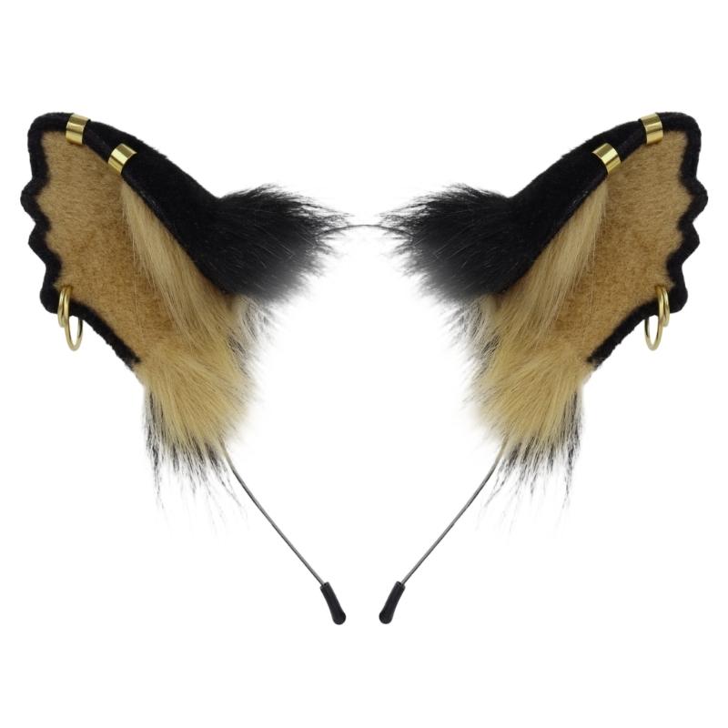 Faux Furs Animal Ear Hairband Adjustable Stretchy Design Costume Headbands For Costume Parties Role Play Outfits чорний/верблюд
Faux Furs Animal Ear Hairband Adjustable Stretchy Design Costume Headbands For Costume Parties Role Play Outfits чорний/верблюд