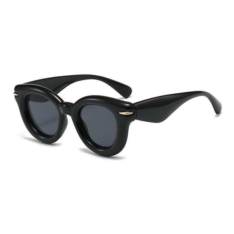Fashion Week Round Sunglasses With Uv400 For Street Style And Parties Black
Fashion Week Round Sunglasses With Uv400 For Street Style And Parties Black