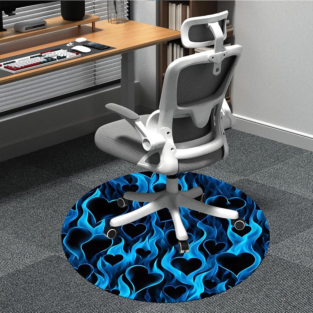 1pc Flame Heart Pattern Chair Carpet for Office, Non-slip, Soft and Durable Office Rug for Decoration, Perfect for Office yy251229137 80cm by 80cm
1pc Flame Heart Pattern Chair Carpet for Office, Non-slip, Soft and Durable Office Rug for Decoration, Perfect for Office yy251229137 80cm by 80cm