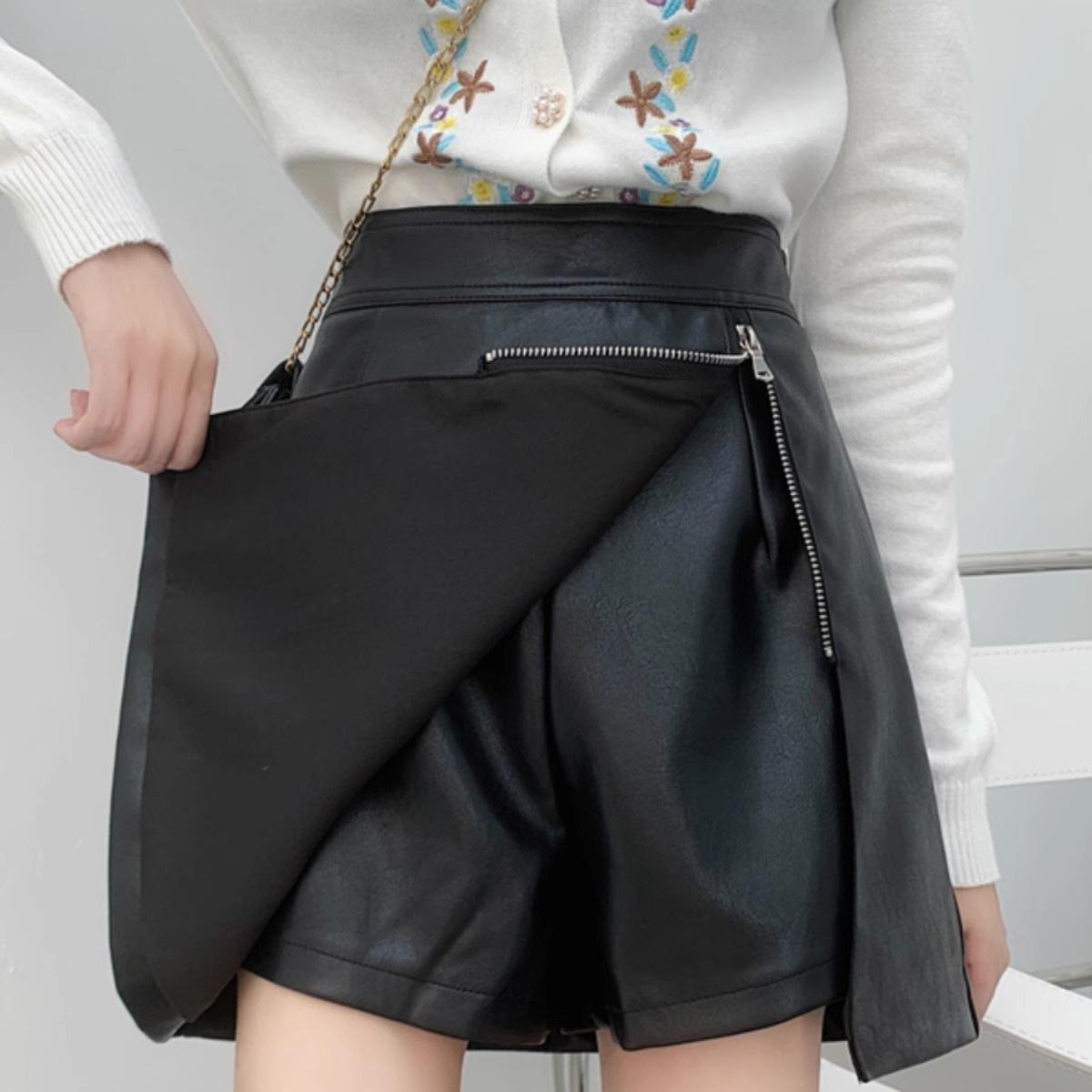 2025 Autumn/Winter Black High-Waisted PU Leather Bodycon Skirt – Women s Slimming A-Line Midi Skirt Large абрикосовый
2025 Autumn/Winter Black High-Waisted PU Leather Bodycon Skirt – Women s Slimming A-Line Midi Skirt Large абрикосовый