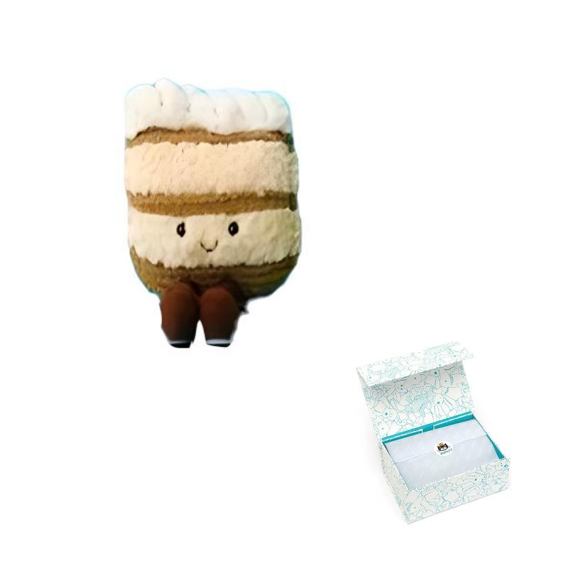 JELLYCAT Серія Гурман Париж Десерт Лімітована Мильфей Лялька Плюшева Лялька Маленька Висота Blue Box
JELLYCAT Серія Гурман Париж Десерт Лімітована Мильфей Лялька Плюшева Лялька Маленька Висота Blue Box
