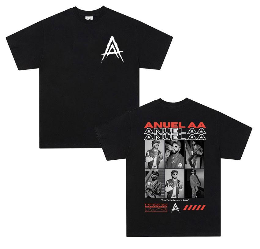 2025Summer Rapper ANUEL AA Real Hastala Muerte Tour New Album Men Retro Hip Hop Fashion 100% Pure Cotton Breathable T-shirt XL
2025Summer Rapper ANUEL AA Real Hastala Muerte Tour New Album Men Retro Hip Hop Fashion 100% Pure Cotton Breathable T-shirt XL