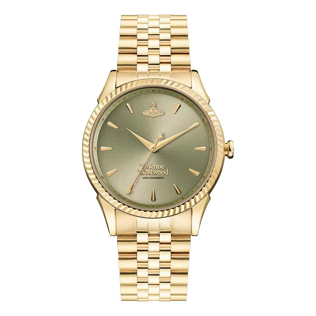 Vivienne Westwood Quartz Watch 38Mm Green Dial Women watches Gold DWVV240GRGD Regular Watch Box
Vivienne Westwood Quartz Watch 38Mm Green Dial Women watches Gold DWVV240GRGD Regular Watch Box