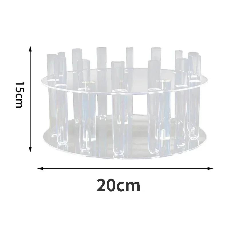 Акриловая подставка для торта, круглая подставка для торта 30 см, свадебная вечеринка, украшение в виде цветка в виде короны, подносы для десертов, прозрачная подставка для торта, инструменты
Акриловая подставка для торта, круглая подставка для торта 30 см, свадебная вечеринка, украшение в виде цветка в виде короны, подносы для десертов, прозрачная подставка для торта, инструменты
