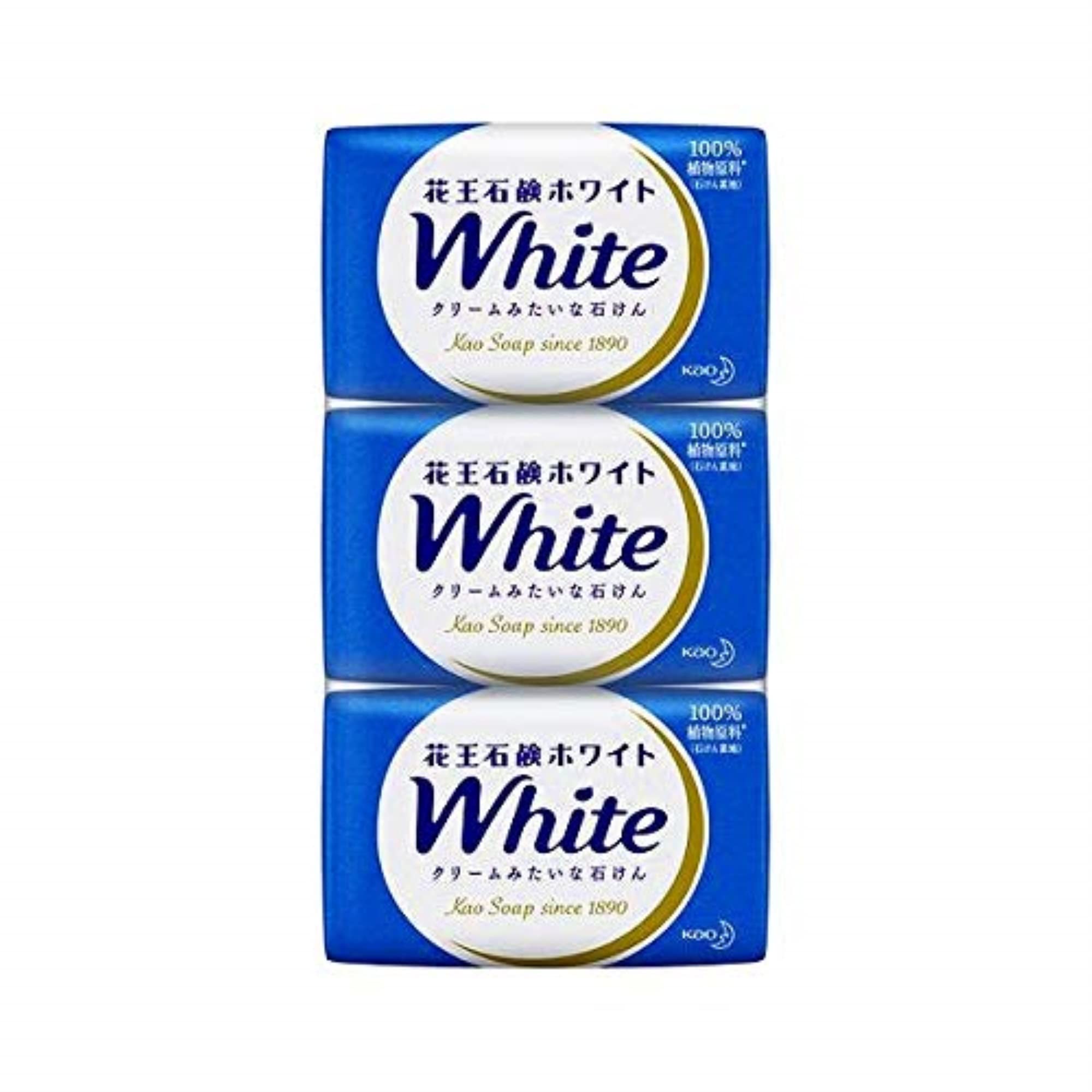 Kao White стандартный размер 85 г x 3 
Kao White стандартный размер 85 г x 3