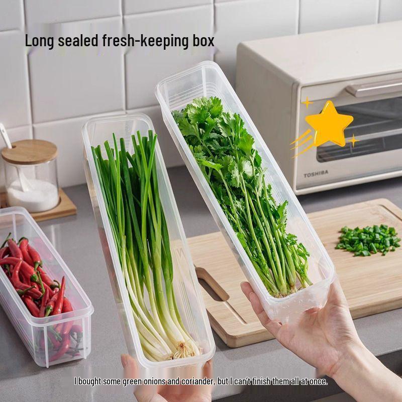Cilantro & Scallion Fresh-keeping Box: Food Grade Storage for Herbs & Veggies
Cilantro & Scallion Fresh-keeping Box: Food Grade Storage for Herbs & Veggies