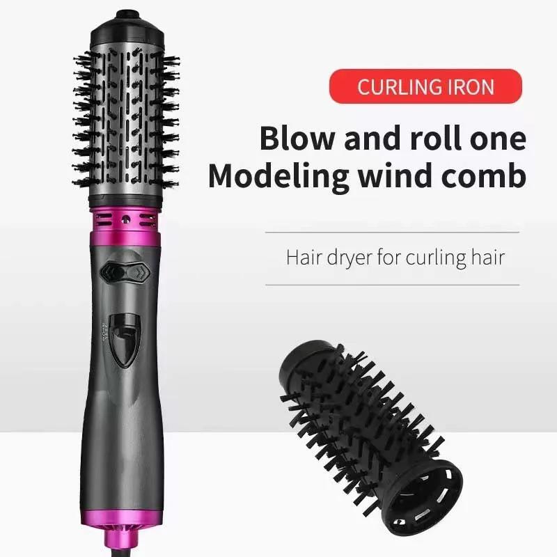 Multifunctional 3 In 1 Hot Air Auto-Rotating Hair Dryer Brush Curling Straightening Styling Hot And Cold Air Wind Blowdryer Comb UK Plug срібний
Multifunctional 3 In 1 Hot Air Auto-Rotating Hair Dryer Brush Curling Straightening Styling Hot And Cold Air Wind Blowdryer Comb UK Plug срібний