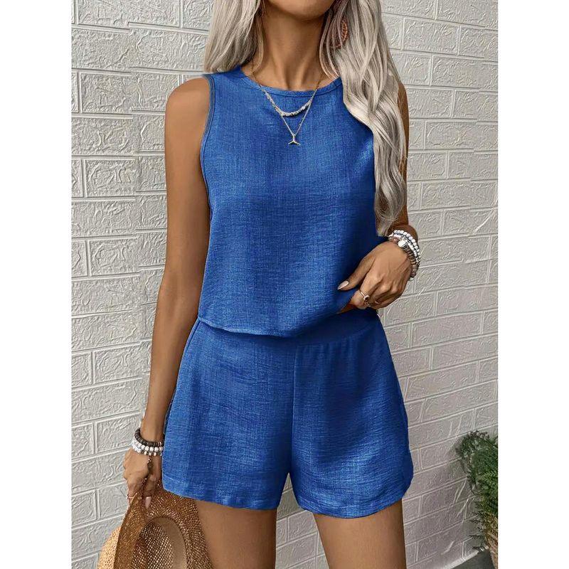 Fashion Fashion Stylish Summer Women s Cut Out Lace Backless Slimming Sleeveless T-shirt Pure Color Wild Vest Tops Blue M
Fashion Fashion Stylish Summer Women s Cut Out Lace Backless Slimming Sleeveless T-shirt Pure Color Wild Vest Tops Blue M