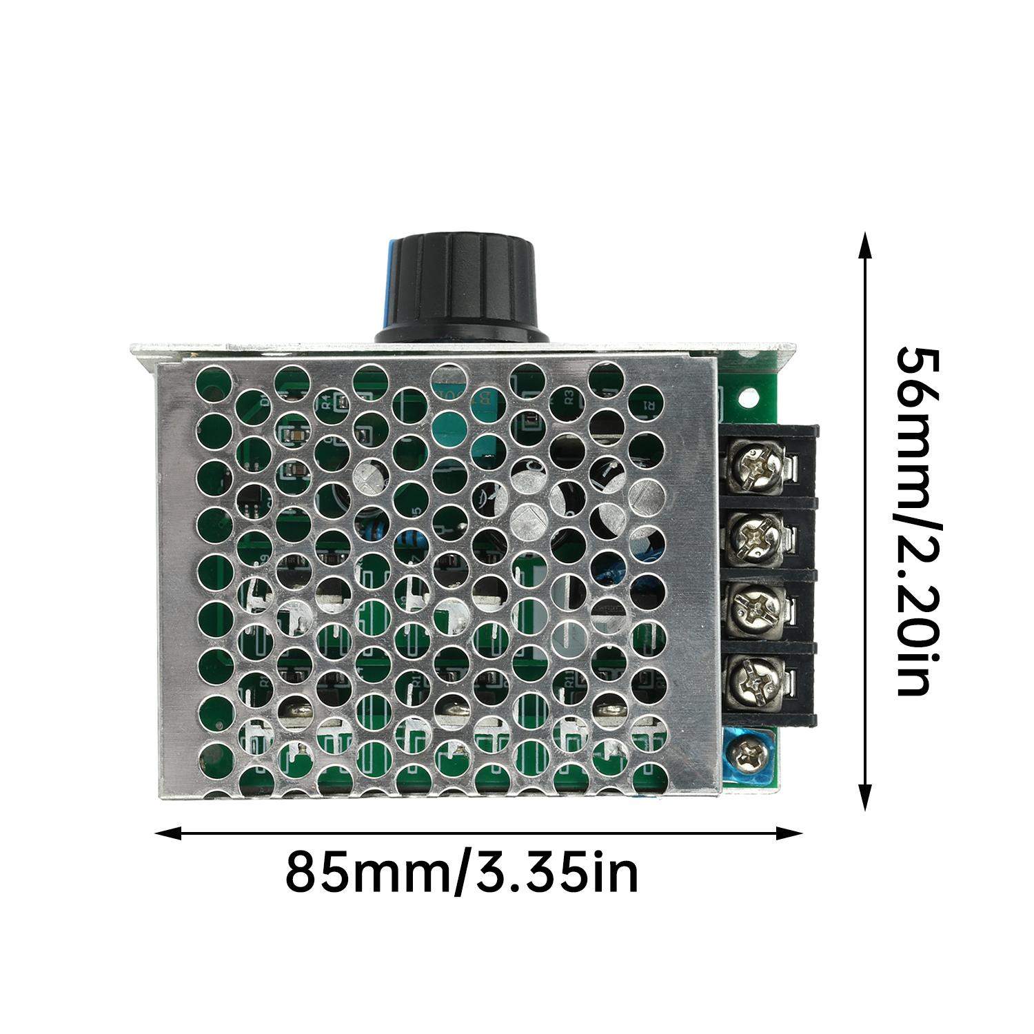 DC9-55V PWM Motor Pump Speed Regulator 2000W Motor Governor High Power Speed Controller Driver Board 9V 12V 24V 36V 48V
DC9-55V PWM Motor Pump Speed Regulator 2000W Motor Governor High Power Speed Controller Driver Board 9V 12V 24V 36V 48V