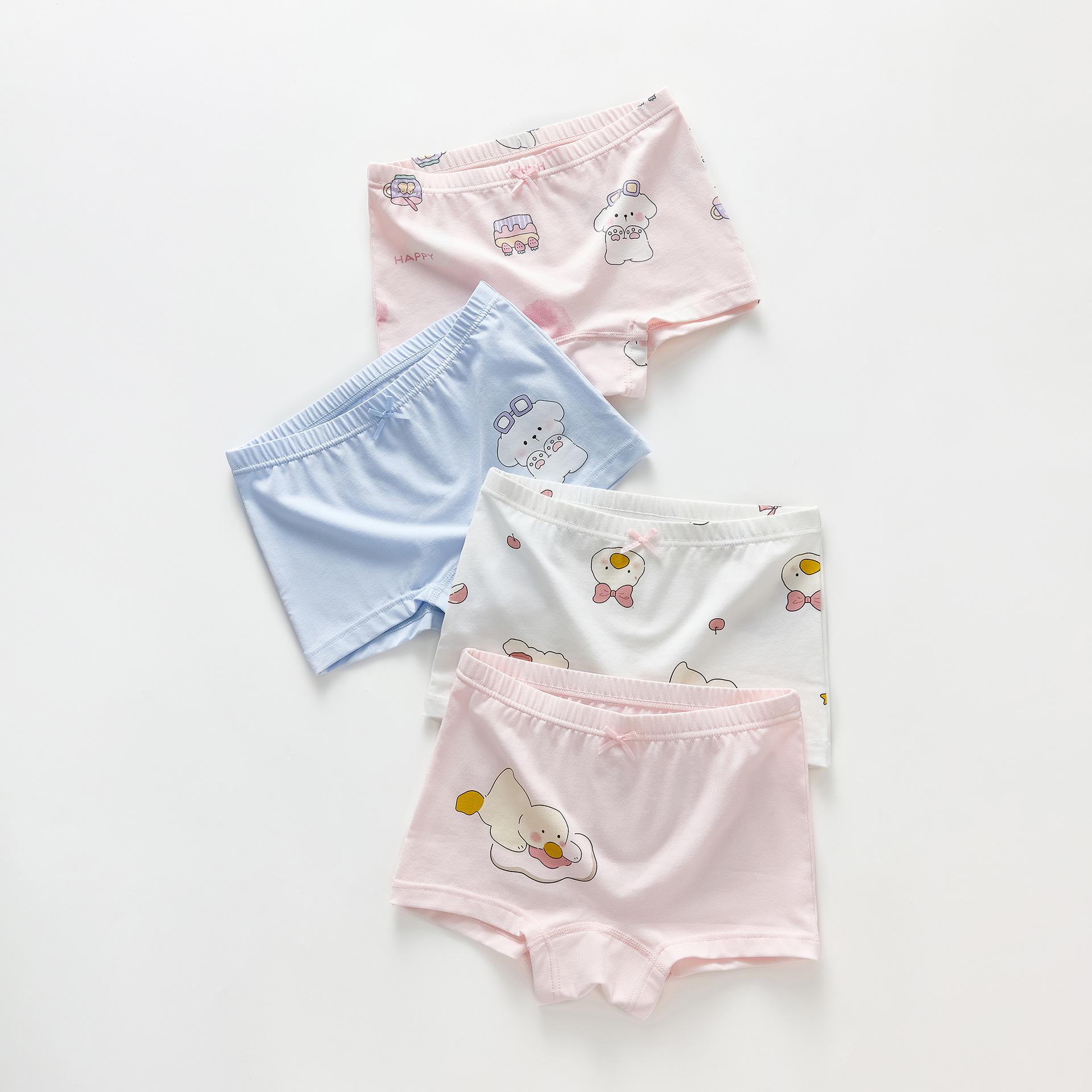 Autumn/Winter Sale: Girls Pure Cotton Underwear - Class A, Medium/Large Boxer Briefs for Children, Baby Girls Panties 130cm (Weight 45-55 kg) - 4-pack
Autumn/Winter Sale: Girls Pure Cotton Underwear - Class A, Medium/Large Boxer Briefs for Children, Baby Girls Panties 130cm (Weight 45-55 kg) - 4-pack