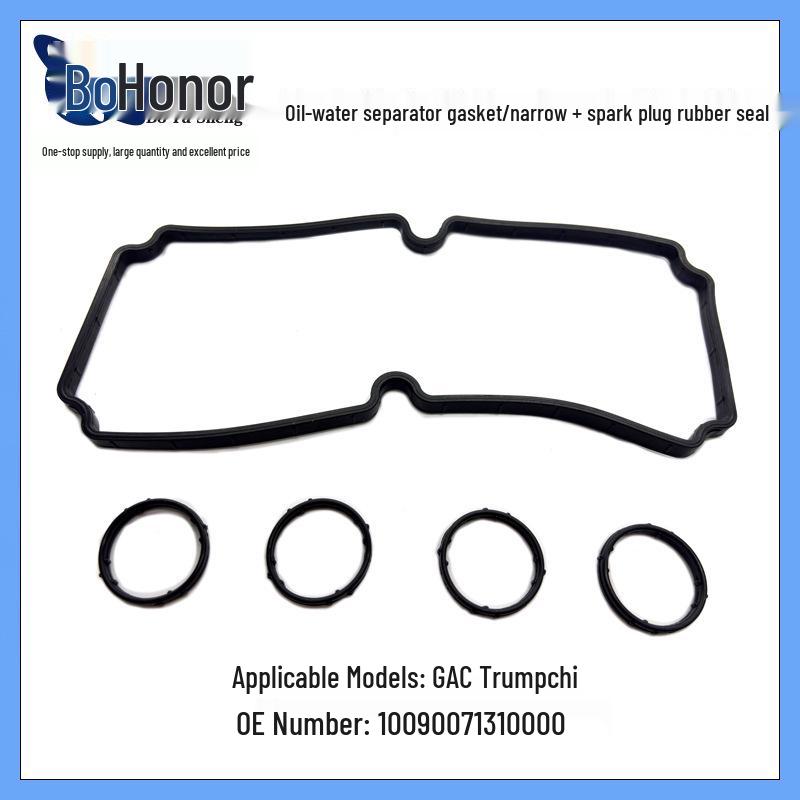 GAC Trumpchi Oil-Water Separator Gasket & Spark Plug Rubber Seal Three-Dimensional
GAC Trumpchi Oil-Water Separator Gasket & Spark Plug Rubber Seal Three-Dimensional