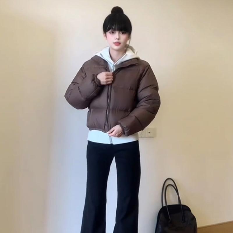 Short Down Jacket Designed For Female Latest Winter Thick Jacket Designed For Female Autumn and Winter Small Stand-up Collar Bread Jacket High Quality S
Short Down Jacket Designed For Female Latest Winter Thick Jacket Designed For Female Autumn and Winter Small Stand-up Collar Bread Jacket High Quality S