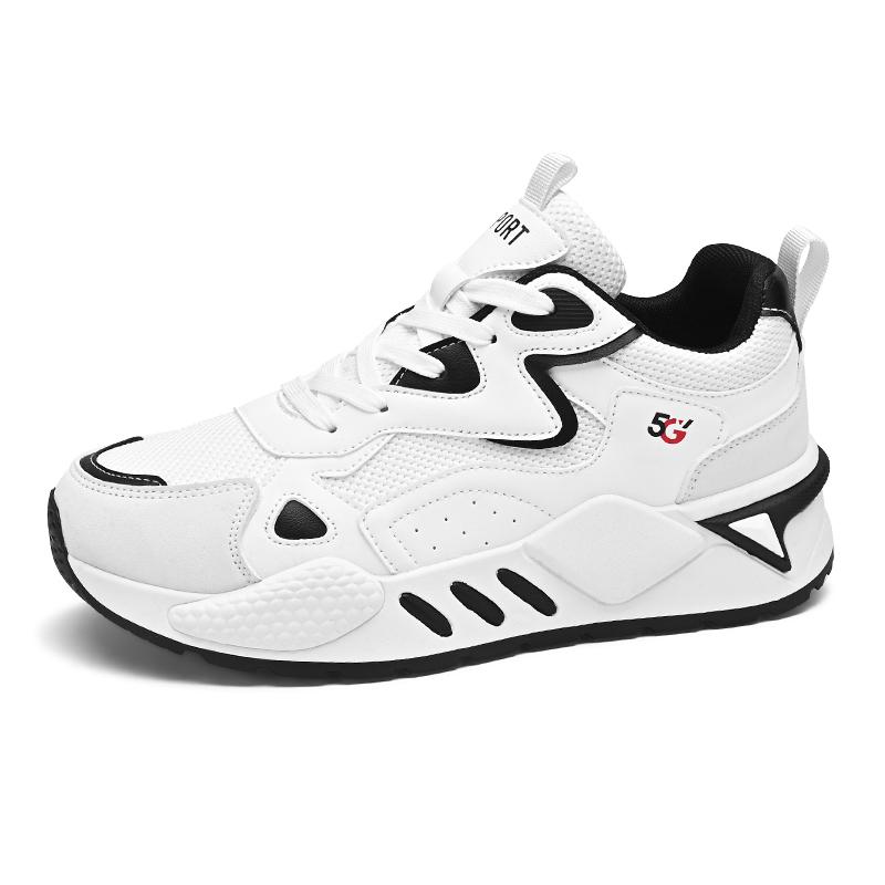 Новая мужская повседневная обувь отличается воздухопроницаемым сетчатым верхом и толстой подошвой, что делает ее модной и универсальной для повседневной носки. 43 белый
Новая мужская повседневная обувь отличается воздухопроницаемым сетчатым верхом и толстой подошвой, что делает ее модной и универсальной для повседневной носки. 43 белый