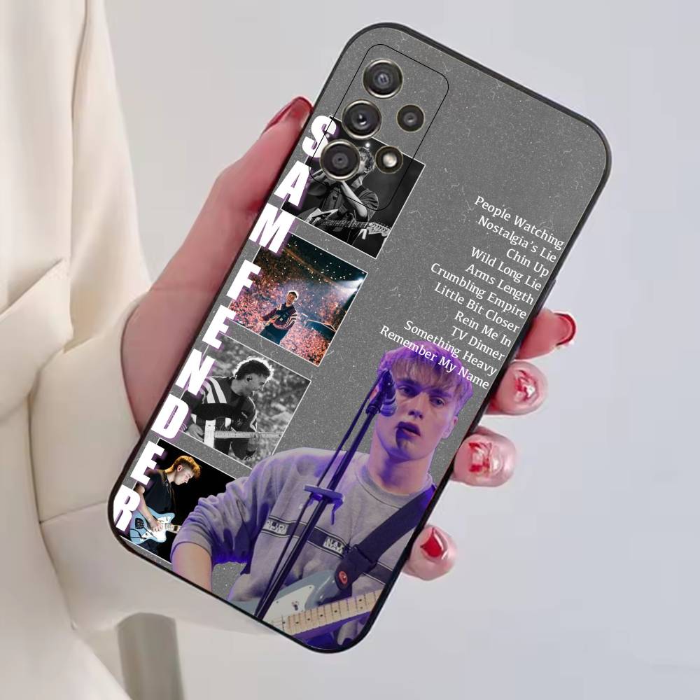 Singer S-Sam Fender Phone Case For Samsung S25,S24,S21,S22,S23,S30,Ultra,S20,Plus,Fe,Soft Silicone Black Cover Samsung S20lite5G
Singer S-Sam Fender Phone Case For Samsung S25,S24,S21,S22,S23,S30,Ultra,S20,Plus,Fe,Soft Silicone Black Cover Samsung S20lite5G