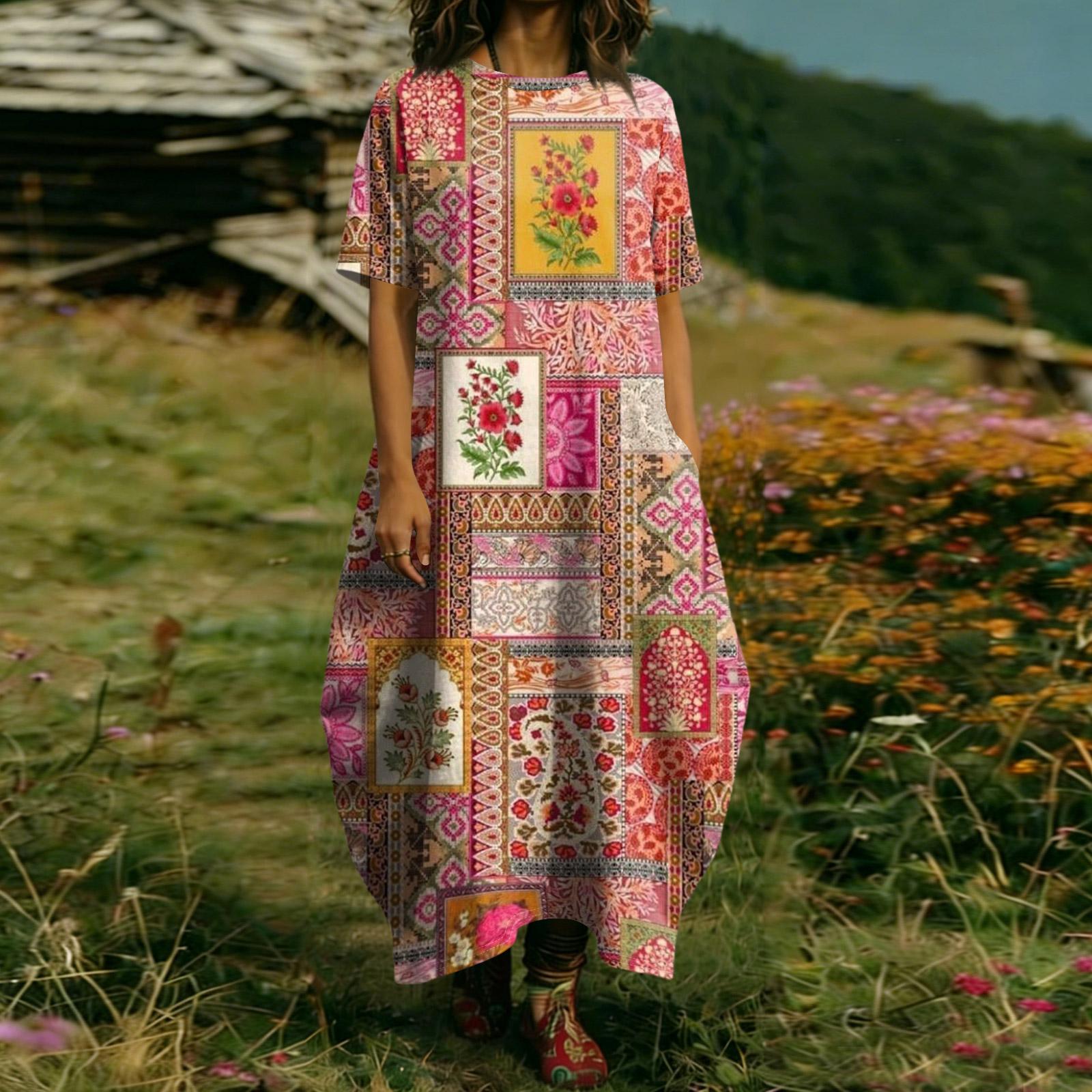 Жіноча Модна Кольорова Сукня З Коротким Рукавом З Кишенею XXL червоний
Жіноча Модна Кольорова Сукня З Коротким Рукавом З Кишенею XXL червоний