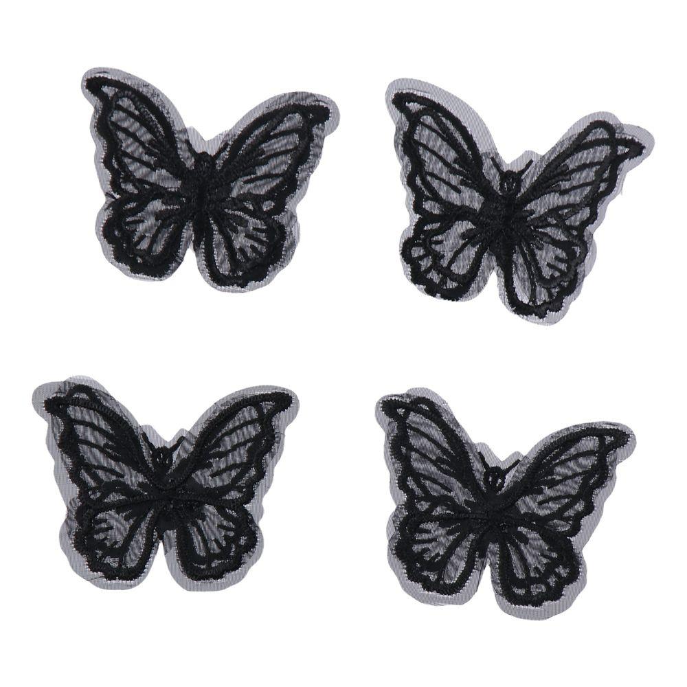 Butterfly Lace embroidery patch Black Butterfly applique Clothing decoration Applique Sewing Craft
Butterfly Lace embroidery patch Black Butterfly applique Clothing decoration Applique Sewing Craft
