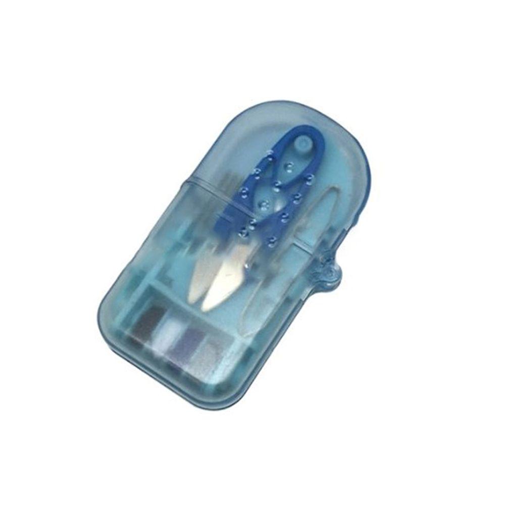 Storage Box Embroidery Thread Thimble Sewing Thread Portable Travel Sewing Kit Needle синий
Storage Box Embroidery Thread Thimble Sewing Thread Portable Travel Sewing Kit Needle синий