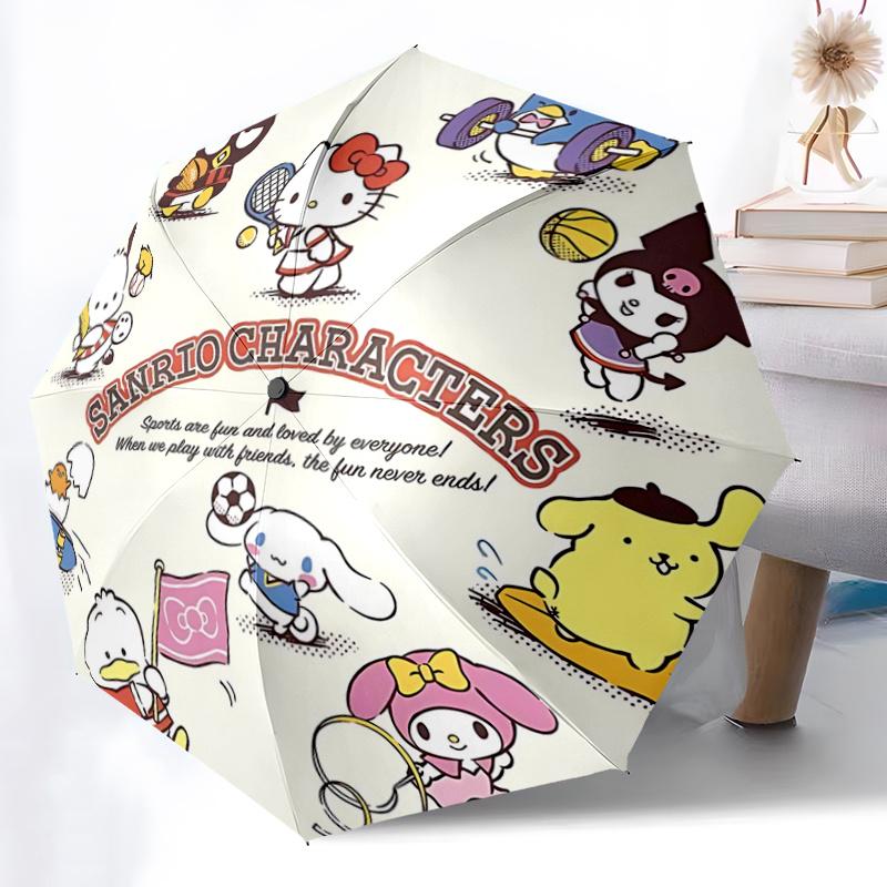1pc Sanrio Characters Sports Fun Collection: Automatic Opening/Closing Umbrella with Portable Folding Design, 8-Bone Iron Frame, Outdoor, Perfect Gift
1pc Sanrio Characters Sports Fun Collection: Automatic Opening/Closing Umbrella with Portable Folding Design, 8-Bone Iron Frame, Outdoor, Perfect Gift