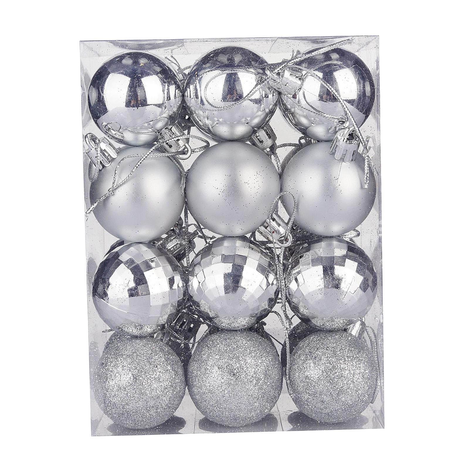 24Pcs Christmas Ball Ornaments Christmas Tree Baubles Decorations for New Year Engagement Xmas Tree Anniversary Party Supplies
24Pcs Christmas Ball Ornaments Christmas Tree Baubles Decorations for New Year Engagement Xmas Tree Anniversary Party Supplies