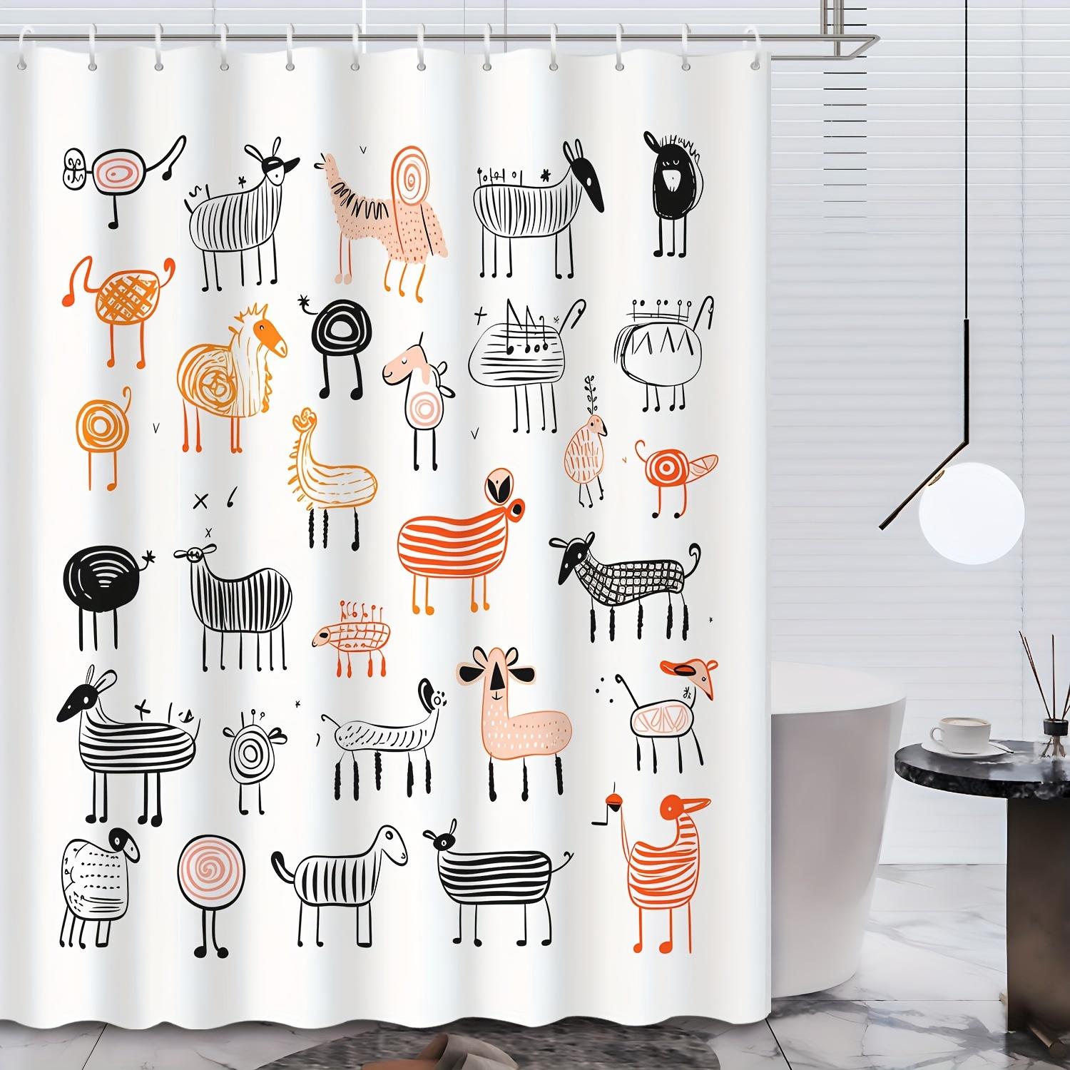 Colorful Sheep Cartoon Shower Curtain - Comical Design, 72x72 , Hotel Bathroom Decor W90xH180cm
Colorful Sheep Cartoon Shower Curtain - Comical Design, 72x72 , Hotel Bathroom Decor W90xH180cm