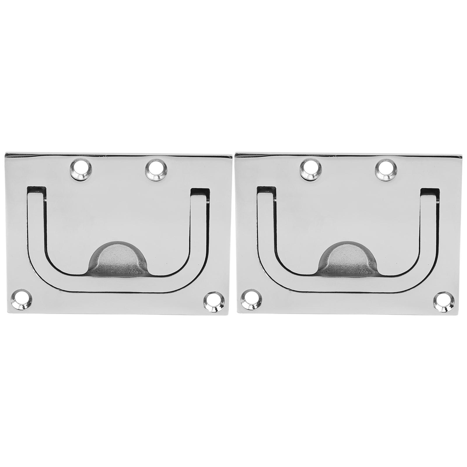 2PCS Stainless Steel Boat Hatch Pull Deck Cover Handle Marine Hardware Locker Ring
2PCS Stainless Steel Boat Hatch Pull Deck Cover Handle Marine Hardware Locker Ring