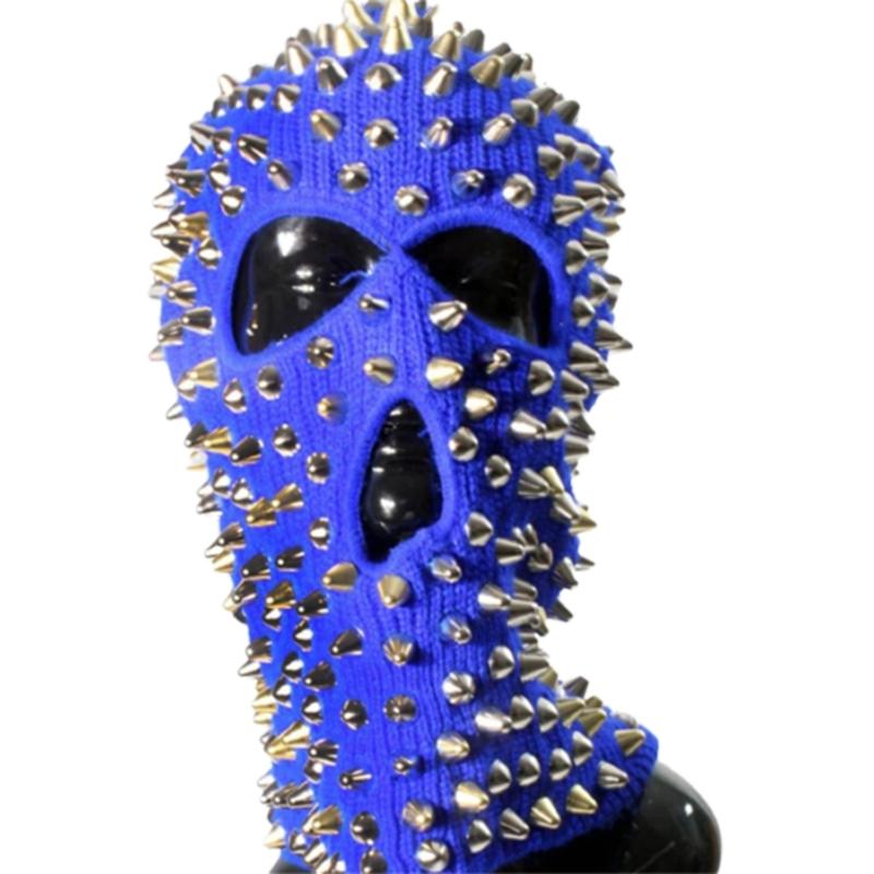 Spiked Balaclava Rivet Beanie Funny Balaclava Halloween Balaclava Spiked Beanie синій
Spiked Balaclava Rivet Beanie Funny Balaclava Halloween Balaclava Spiked Beanie синій