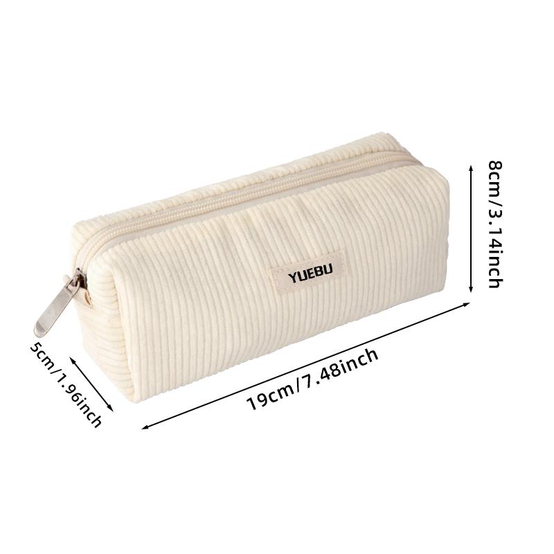Ретро вельветовый однотонный пенал кошелек для монет художественный минималистичный косметичка сумка для хранения для старшеклассника белый
Ретро вельветовый однотонный пенал кошелек для монет художественный минималистичный косметичка сумка для хранения для старшеклассника белый