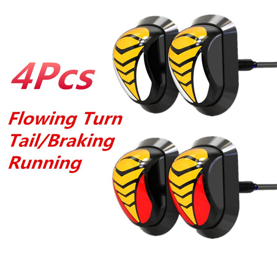 4x Motorcycle Sequential Flowing LED Turn Signal Indicator+DRL+Stop Braking
4x Motorcycle Sequential Flowing LED Turn Signal Indicator+DRL+Stop Braking