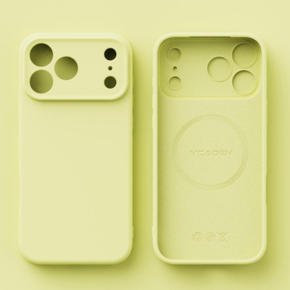 Original For Magsafe TPU Shockproof Case For iPhone 17 Pro Max Air 17 Pro Wireless Charging Liquid Silicone Camera Protect Case iPhone17 світло-жовтого кольору
Original For Magsafe TPU Shockproof Case For iPhone 17 Pro Max Air 17 Pro Wireless Charging Liquid Silicone Camera Protect Case iPhone17 світло-жовтого кольору