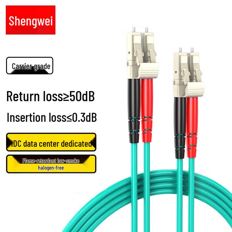 Shengwei LC-LC OM3 Armored Duplex Fiber Optic Patch Cable
Shengwei LC-LC OM3 Armored Duplex Fiber Optic Patch Cable