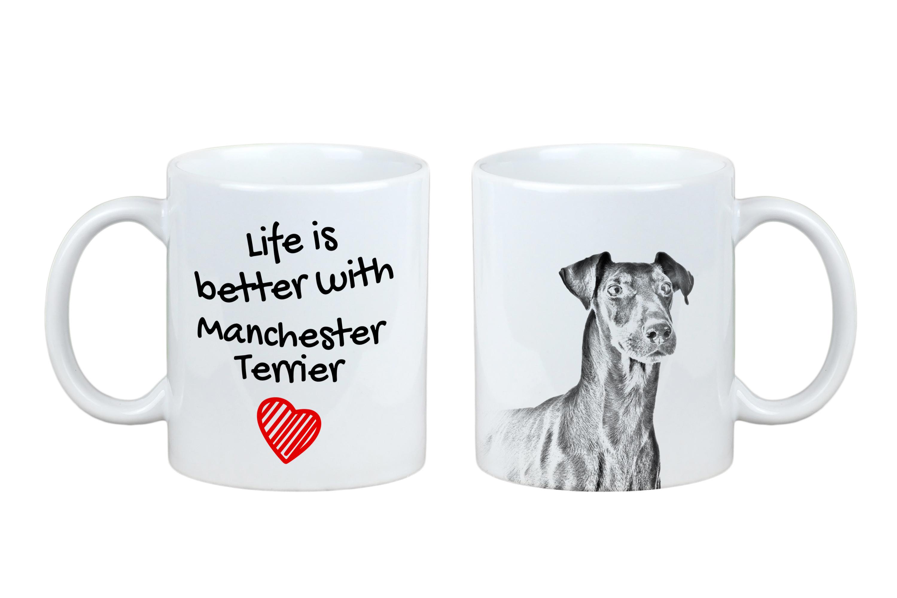 Manchester Terrier - cup with a dog, cup with a photo, personalized gift from the Art-Dog brand білий
Manchester Terrier - cup with a dog, cup with a photo, personalized gift from the Art-Dog brand білий