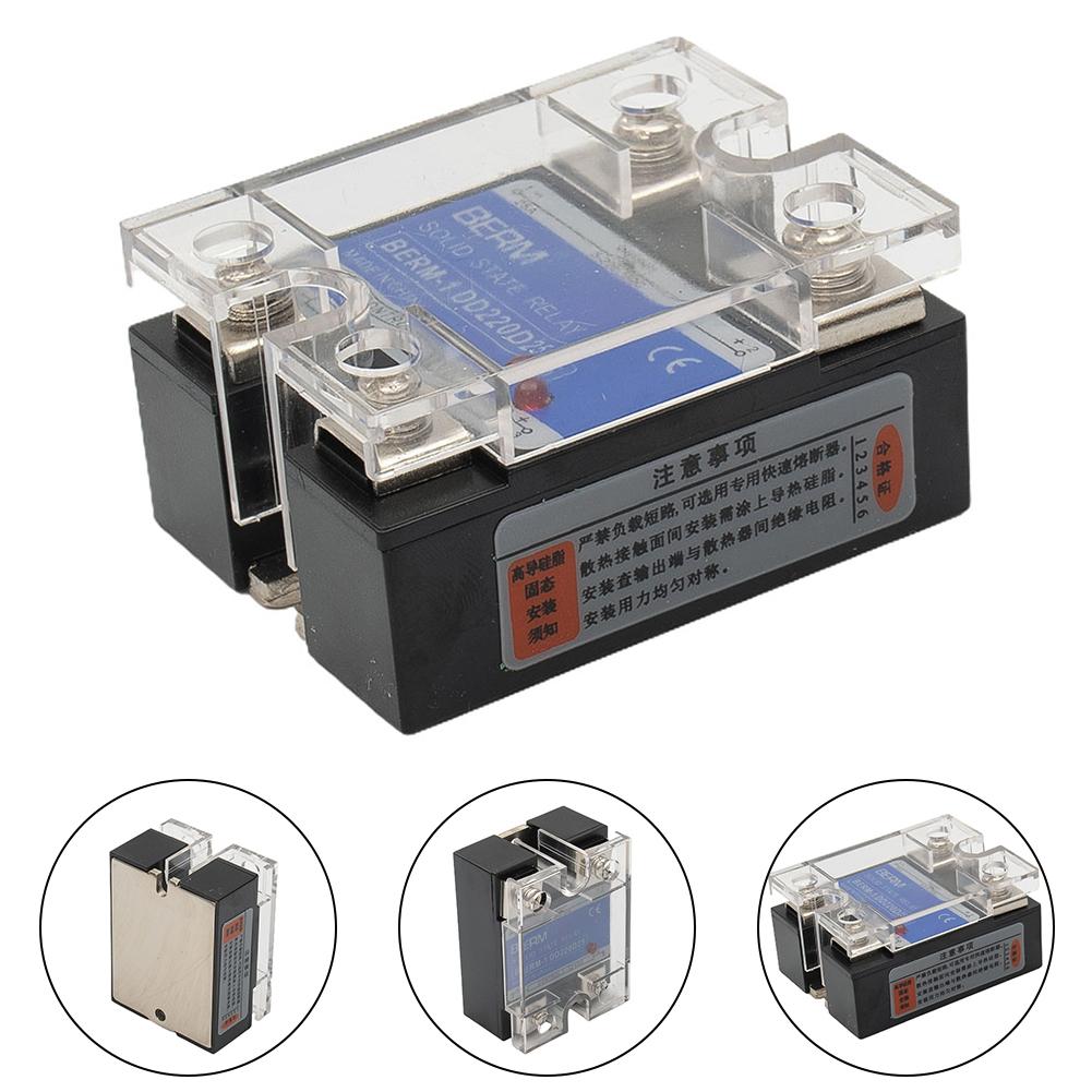 Solid State Relay for DC Applications 25A Capacity with LED Indicator and Easy Wiring Design at Up to 220V Load China Mainland
Solid State Relay for DC Applications 25A Capacity with LED Indicator and Easy Wiring Design at Up to 220V Load China Mainland
