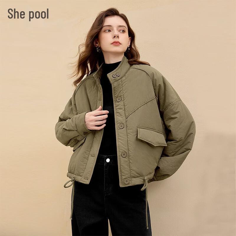 Women s Spliced Stand Collar Padded Jacket S
Women s Spliced Stand Collar Padded Jacket S