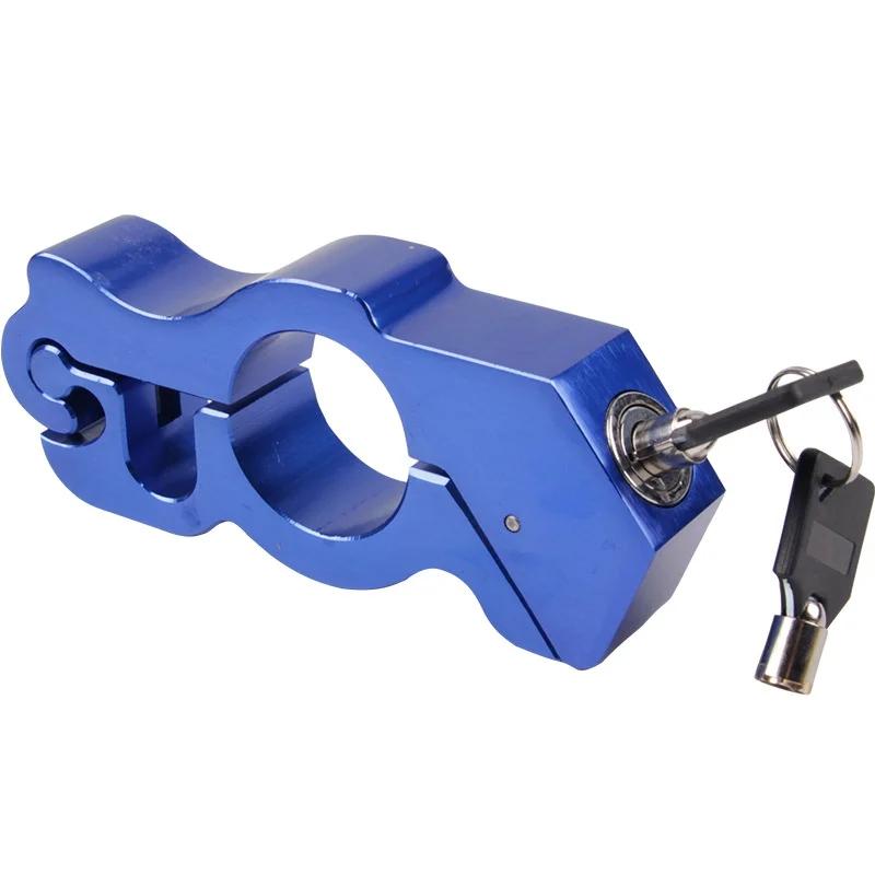 Motorcycle Handlebar Lock Handlebar Brake Handle Solid Lock Imitating Steal Lock Pull Rod ATV Dirt Street Bikes Anti Theft Blue
Motorcycle Handlebar Lock Handlebar Brake Handle Solid Lock Imitating Steal Lock Pull Rod ATV Dirt Street Bikes Anti Theft Blue