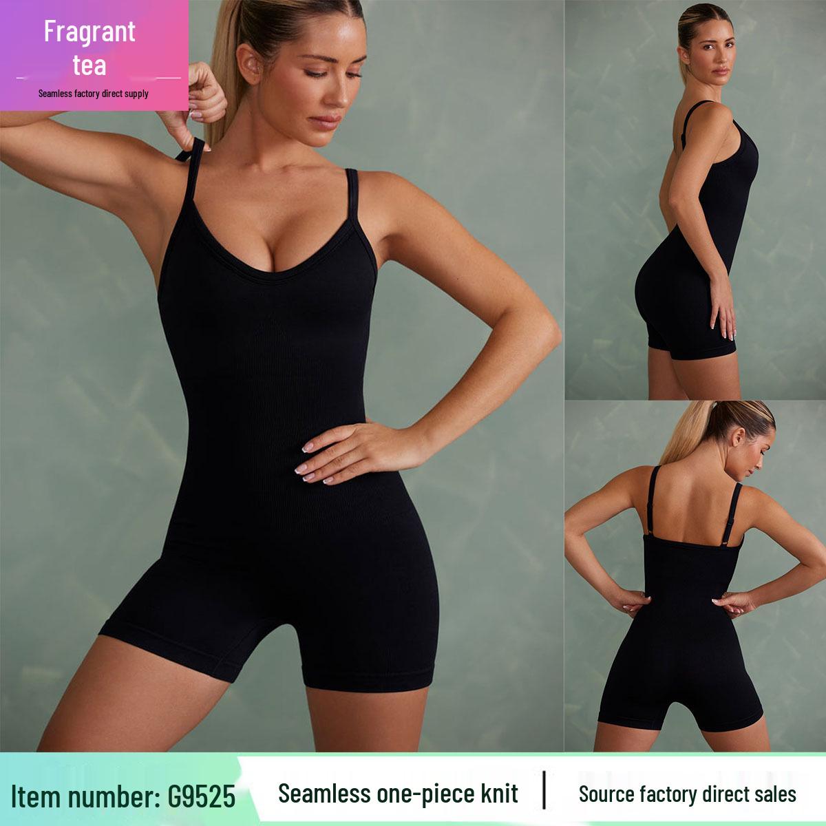 2023 Seamless European-American Knitted Yoga Jumpsuit - High Waist, Hip Lift Women s Sportswear Medium
2023 Seamless European-American Knitted Yoga Jumpsuit - High Waist, Hip Lift Women s Sportswear Medium