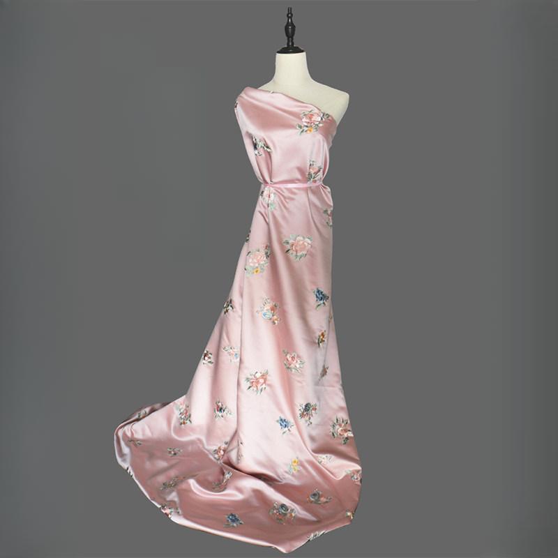 Multi-Color Flower Butterfly Embroidered Pattern Damask Fabric for Sewing Dress Cheongsam Design Silk Satin Material 50x150cm
Multi-Color Flower Butterfly Embroidered Pattern Damask Fabric for Sewing Dress Cheongsam Design Silk Satin Material 50x150cm