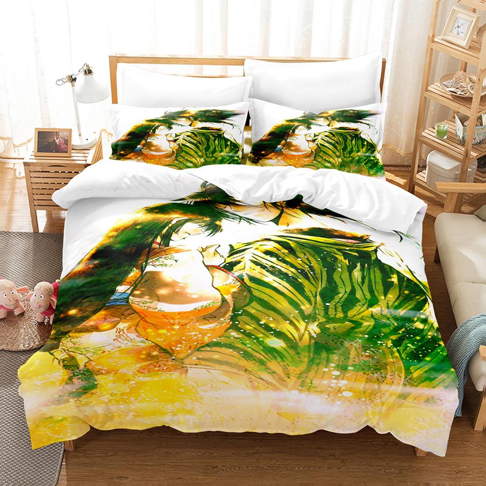 3D digital printing bedding four-piece set three-piece set slick ghost grandson bed sheet quilt 135x200 two-piece set
3D digital printing bedding four-piece set three-piece set slick ghost grandson bed sheet quilt 135x200 two-piece set