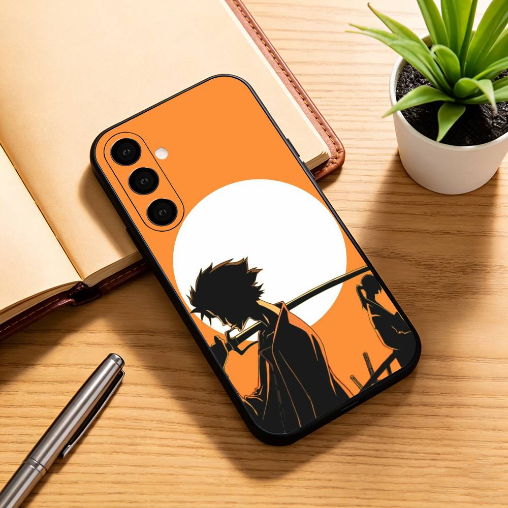 S-Samurai Champloo Anime Phone Case Black Silicone Soft For Samsung Galaxy A73,A72,A71,A70,A53,A52,A51 Samsung a22 5g
S-Samurai Champloo Anime Phone Case Black Silicone Soft For Samsung Galaxy A73,A72,A71,A70,A53,A52,A51 Samsung a22 5g