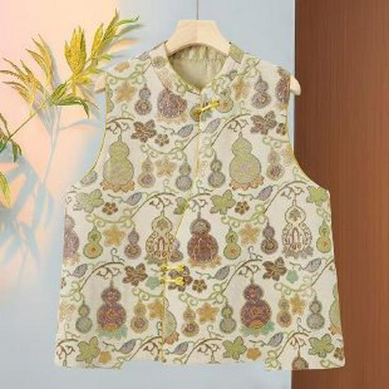 2026 Elegant Chinese Embroidery Vest with Frog Button and Shoulder Cape for Women 3XL бежевый
2026 Elegant Chinese Embroidery Vest with Frog Button and Shoulder Cape for Women 3XL бежевый