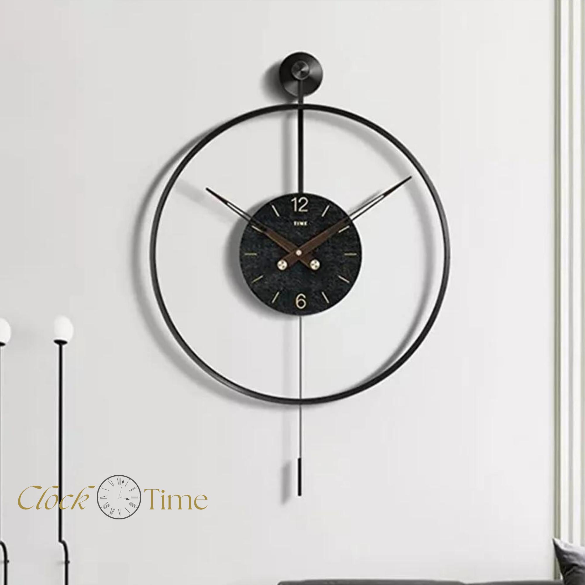Timelles 60 см, черные, из настоящего стекла, современные декоративные металлические настенные часы с маятником, 60x80 см
Timelles 60 см, черные, из настоящего стекла, современные декоративные металлические настенные часы с маятником, 60x80 см