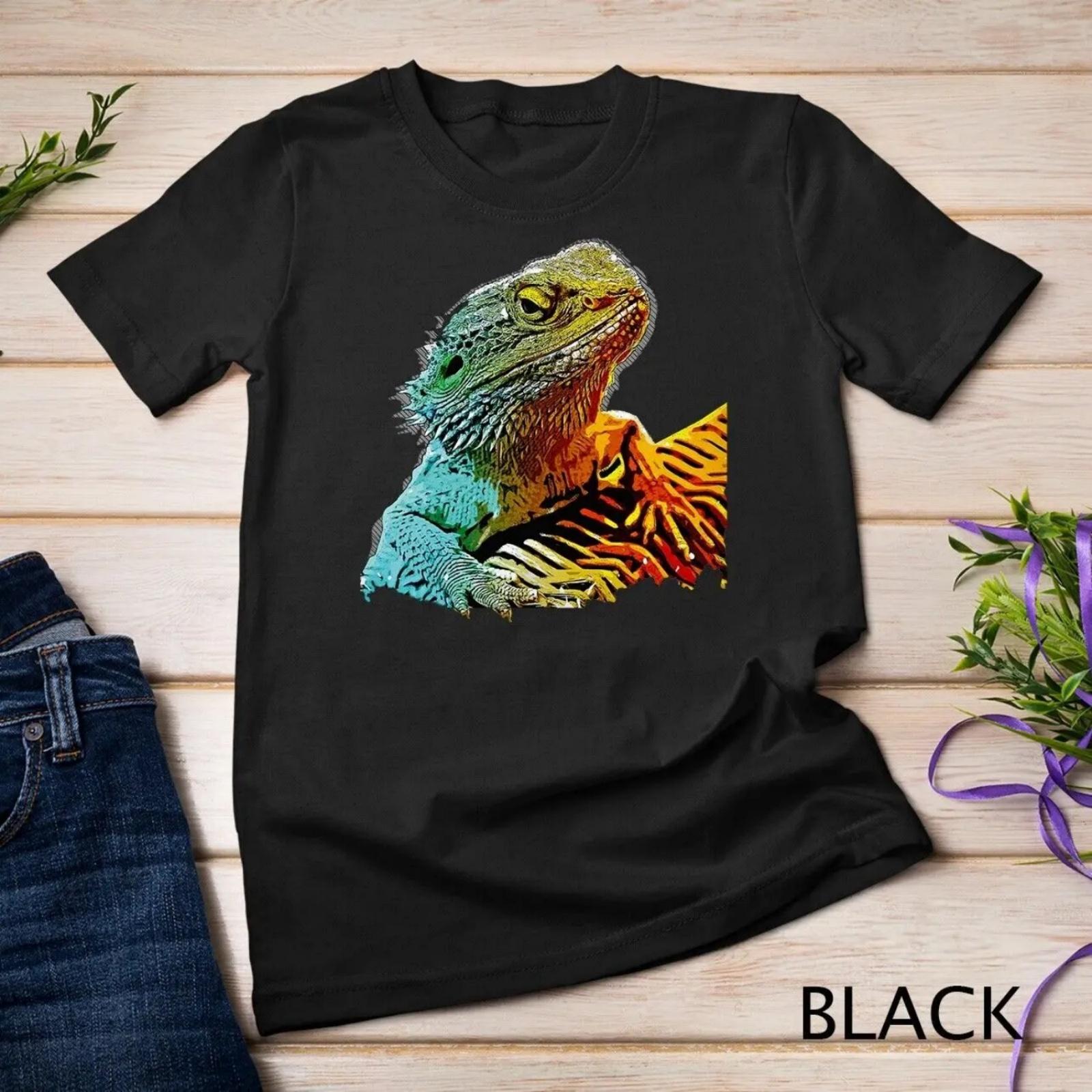 Bearded Dragon Lizard Reptile Funny Novelty T shirt XXXXXL різнокольоровий
Bearded Dragon Lizard Reptile Funny Novelty T shirt XXXXXL різнокольоровий