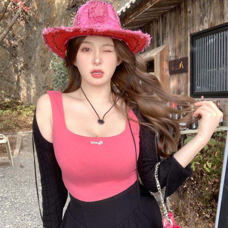 Женские топы Однотонная майка большого размера на широких бретелях Короткая майка Сотни топов для верхней одежды XXL розовый
Женские топы Однотонная майка большого размера на широких бретелях Короткая майка Сотни топов для верхней одежды XXL розовый