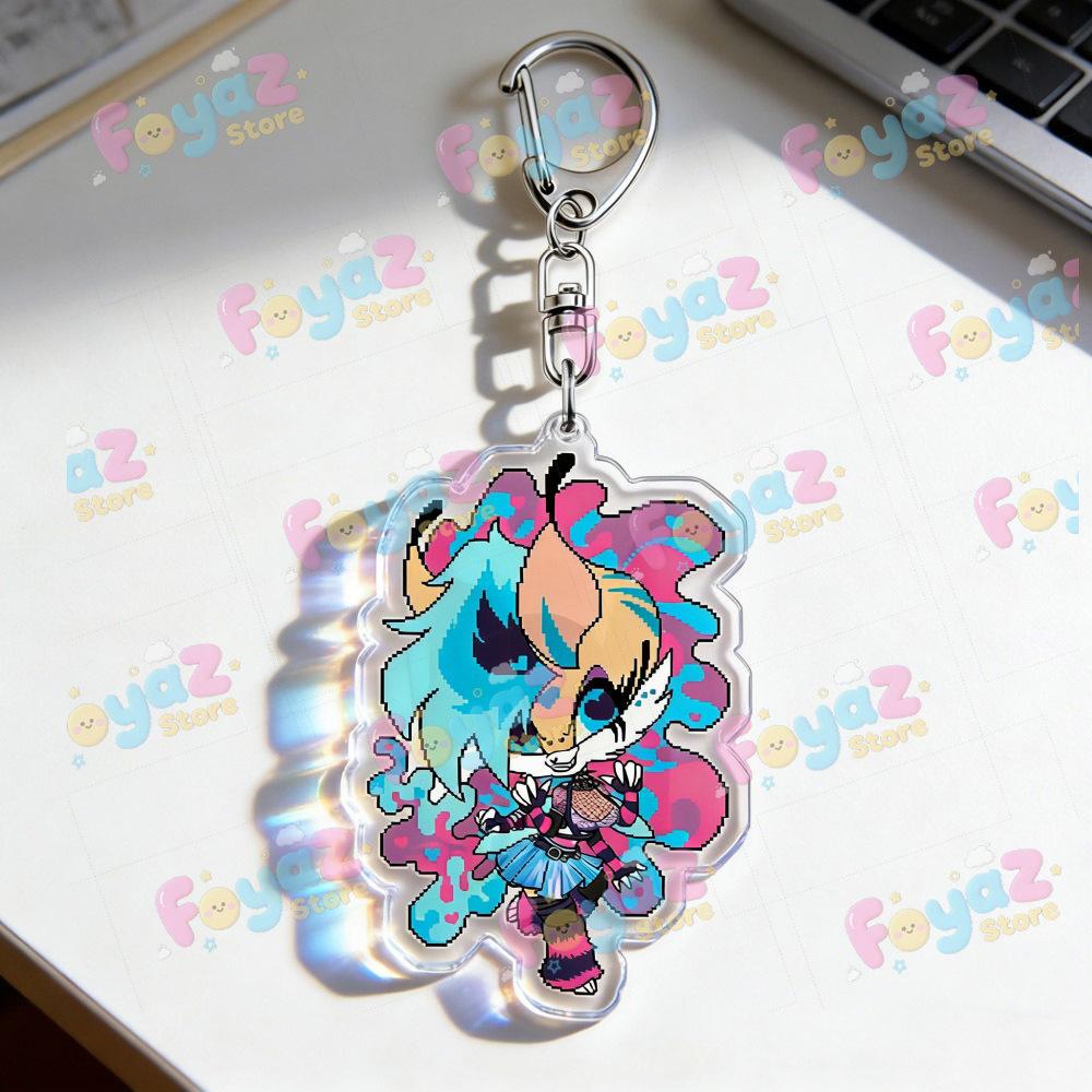 Hellbound Heartbreakers Verosika, Beezlebub, Fizzarolli, Asmodeus, Loona, Octavia Keychain
Hellbound Heartbreakers Verosika, Beezlebub, Fizzarolli, Asmodeus, Loona, Octavia Keychain