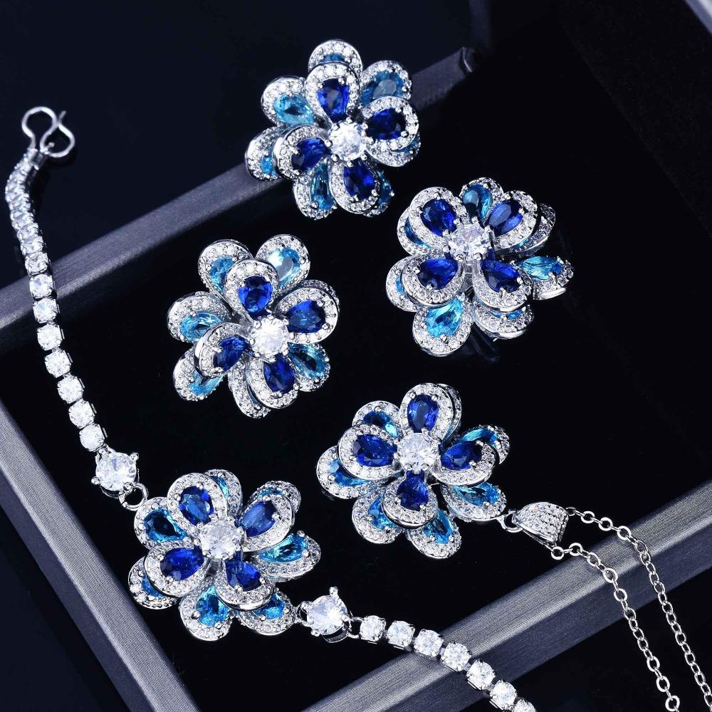 Elegant Colorful Zircon Flower Necklace Earrings Set Silver Studs Simple 3D Camellia Pendant Open Ring
Elegant Colorful Zircon Flower Necklace Earrings Set Silver Studs Simple 3D Camellia Pendant Open Ring