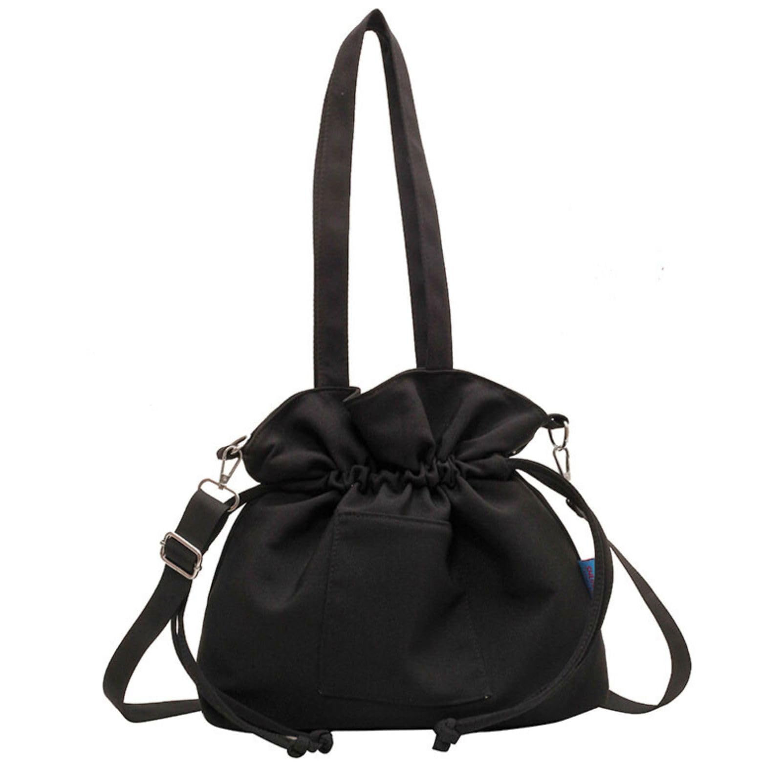 Harujio Women s Drawstring Shoulder Bag, Canvas Bag, Crossbody Bag, Large, Stylish, Cute, Simple, Large Capacity, Black, Beige, Black, Korean Style
Harujio Women s Drawstring Shoulder Bag, Canvas Bag, Crossbody Bag, Large, Stylish, Cute, Simple, Large Capacity, Black, Beige, Black, Korean Style