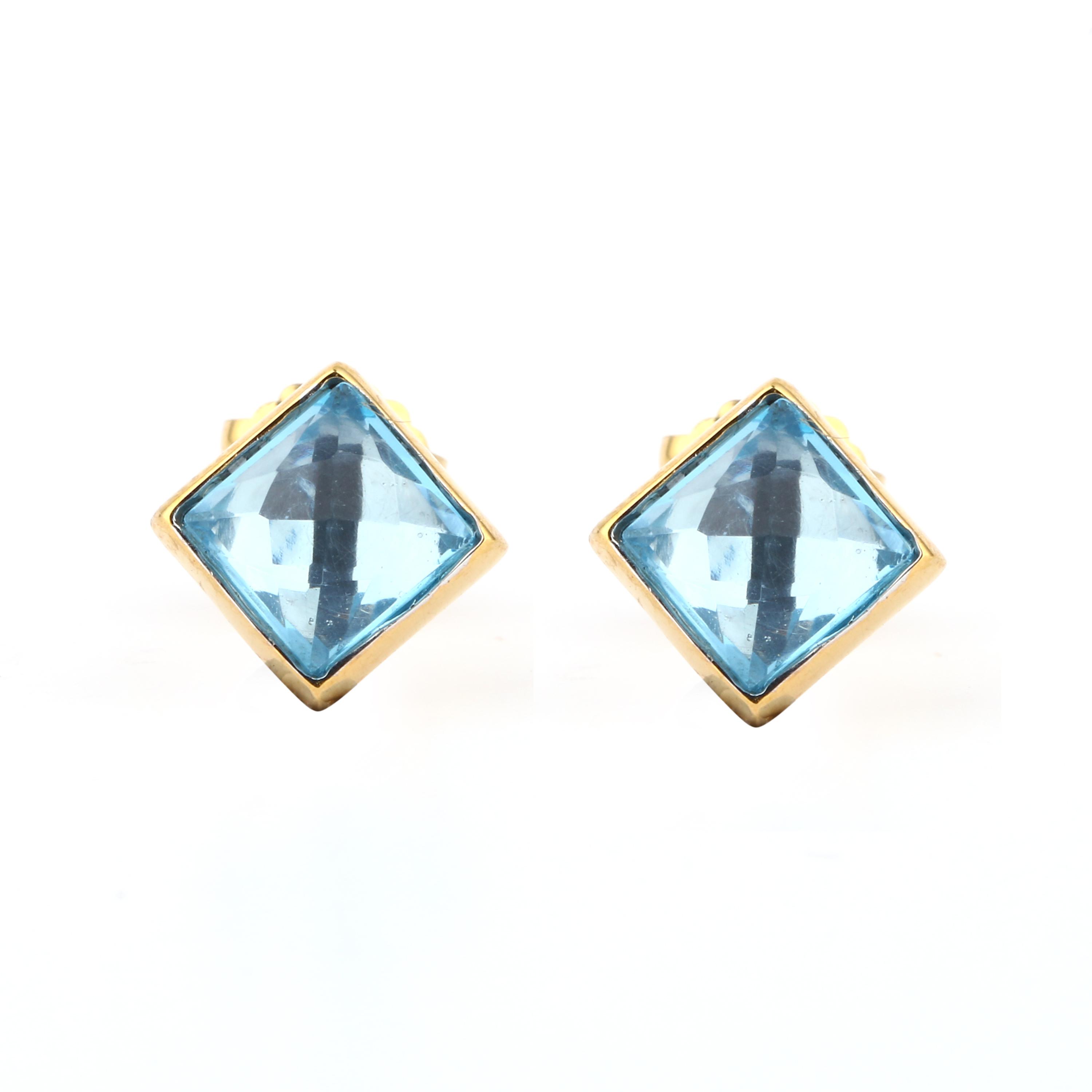 925 Sterling Silver Yellow Gold Plated Earrings Swiss Blue Topaz Square 6mm Checker Cut Push Post Women Jewelry золотий
925 Sterling Silver Yellow Gold Plated Earrings Swiss Blue Topaz Square 6mm Checker Cut Push Post Women Jewelry золотий