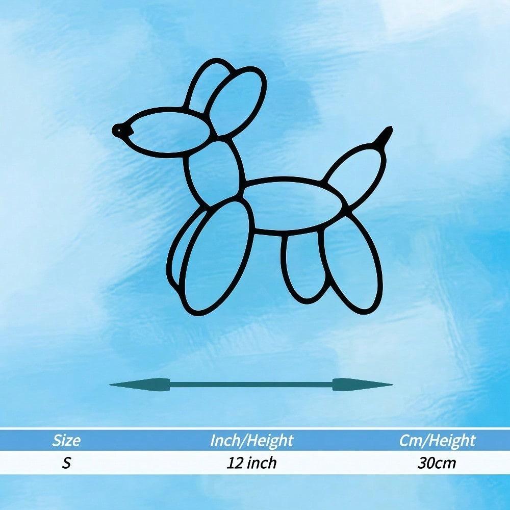 Metal Balloon Dog Iron Wall Art Sculpture Rust Resistant Outdoor Garden Fence Indoor Decor Gift for Kids Pet Lovers різнокольоровий
Metal Balloon Dog Iron Wall Art Sculpture Rust Resistant Outdoor Garden Fence Indoor Decor Gift for Kids Pet Lovers різнокольоровий