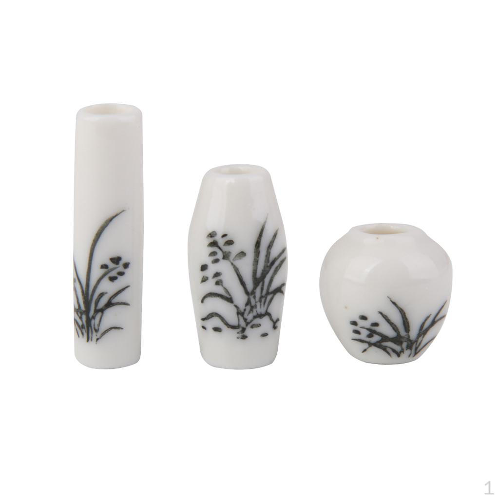 1:12 Doll House Miniature Ornament Flower Ceramics Set of 3pcs
1:12 Doll House Miniature Ornament Flower Ceramics Set of 3pcs
